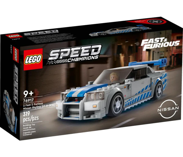 LEGO Speed Champions 76917 Nissan Skyline GT-R (R34) Fast&Furious - 1091259 - zdjęcie 3